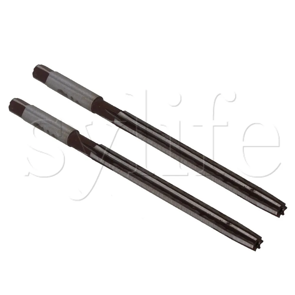New 1pc 8.5mm Cutting Dia Straight Shank 6 Flutes H8 HSS Hand Reamer Reaming