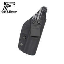 Gun&Flower HK VP9 Pistol IWB Kydex Case Cover Duty Gear Concealment Handgun Holster Right Hand Black