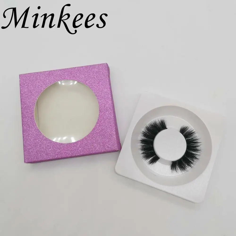 Minkees 20/50 упаковка оптовая продажа коробка для упаковки накладных ресниц логотип