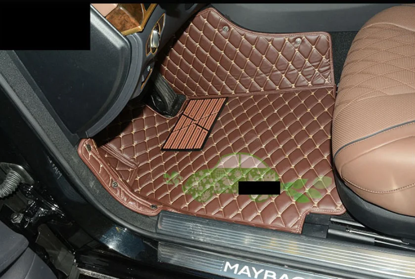 Кожаный Автомобильный Коврик для mercedes benz s-class w140 w220 w221 w222 s500 s600 s320 s350 s400 аксессуары ковер