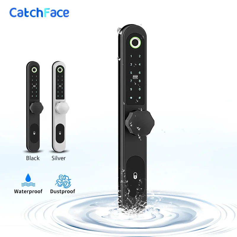 قفل بصمة مقاوم للماء قفل البوابة الخارجية Tuya App...