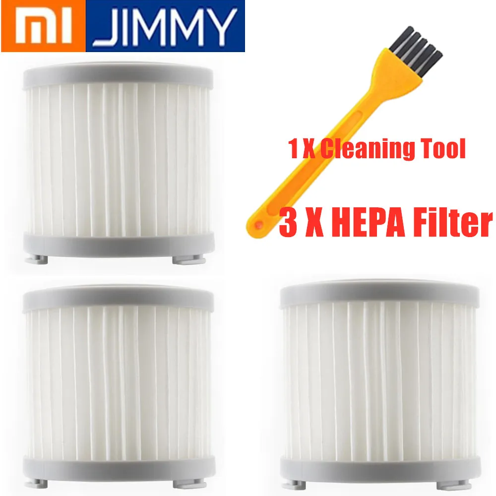 Комплекты деталей пылесоса HEPA фильтр для Xiaomi JIMMY JV51 CJ53/C53T/CP31 Ручной беспроводной вакуумный hepa-фильтр для пылесоса - Цвет: 3pcs