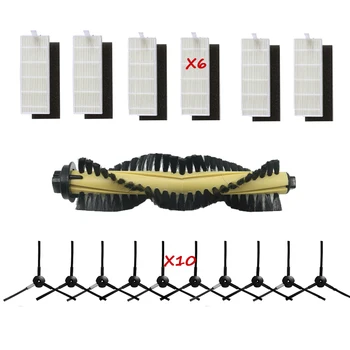 

for ILIFE A40 accessories chuwi ilife A4s A40 Robot Vacuum Cleaner Parts Kits dust HEPA Filter Main Brush Side Brushes