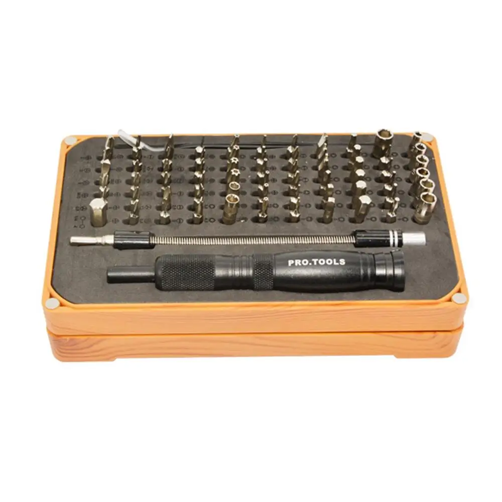 Ratchet Screwdriver Chrome Vanadium Alloy Steel Electrician Household Appliances Hardware Screwdriver Set Practical 69 in 1