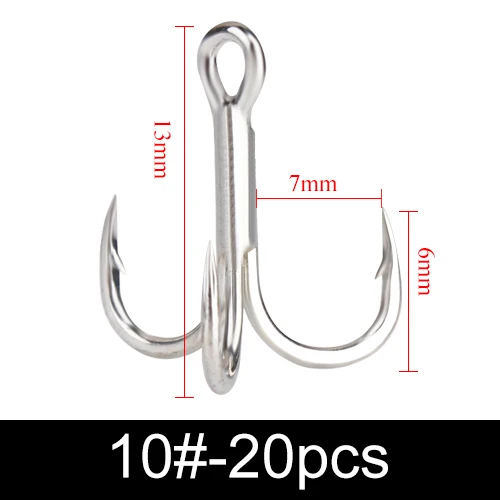 FTK Fishing Hook Baitholder Fly Tying Treble Hook Bass Sharp Barbed Hook  Lure Holder Set Saltwater 15/20pcs Needle Fishhook 709 - AliExpress