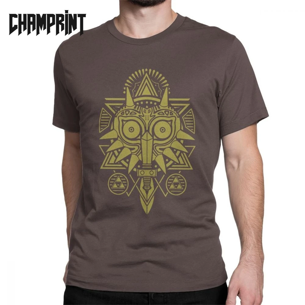 

Legend Of Termina Legend Of Zelda T-Shirt Men Cotton T Shirt Adventure Link Master Sword Ganondorf Game Short Sleeve Tee Shirt