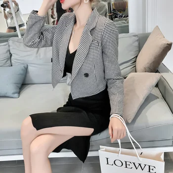 

Blazer Femenino Clothing Fashion Womens Office Sets Single Button 2 Piece Outfits Short Coat 2019 Women Dresses Ladies 2 Pc Set