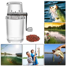 

Boilie Crusher Ice Crusher Manual Hand Crank Kitchen Bar Ice Blender Machine Grinding Carp Bait Making Fishing Tackle Bait tools