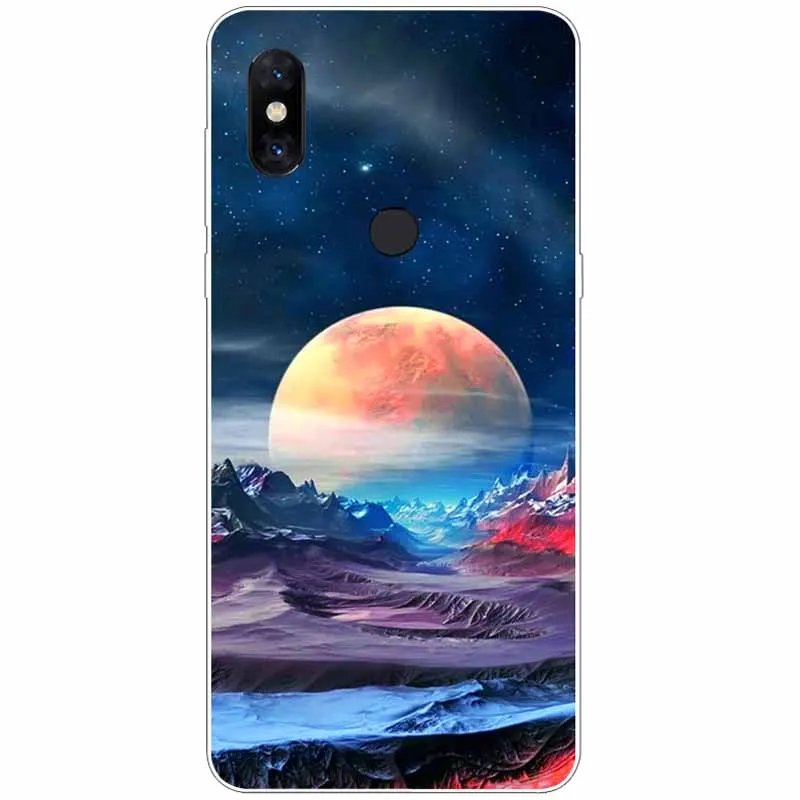 Soft Cover TPU Silicone Print Clear Bumper Case