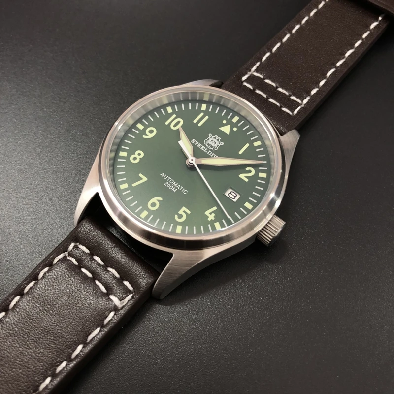 

STEELDIVE 1940 Automatic Mechanical Watch Diving Watch Nightlight Watch Sapphire Crystal fine steel Stainless Steel Watch Man