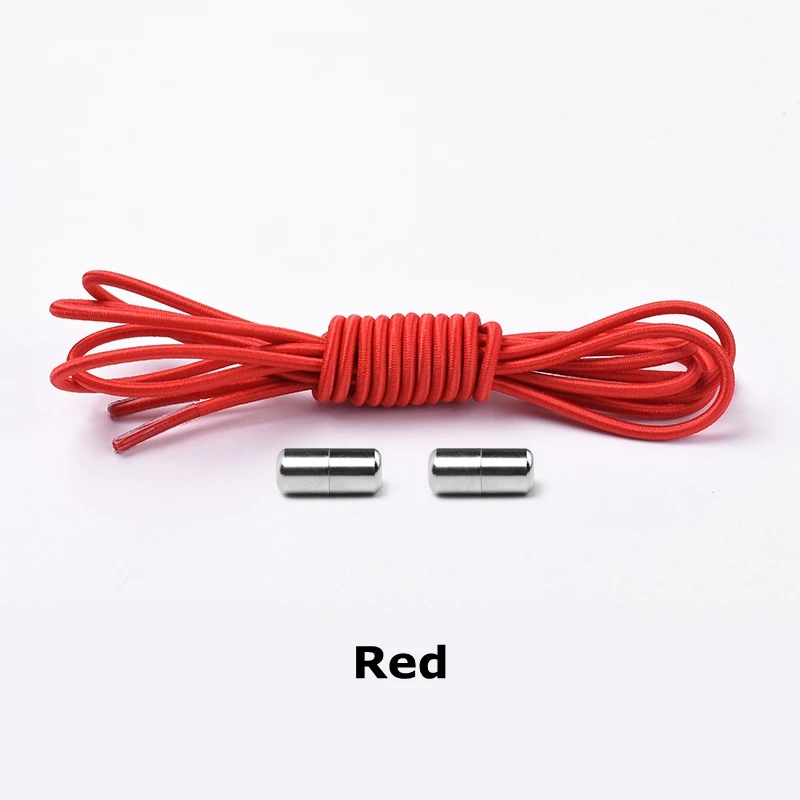 1Pair Elastic Shoelaces Round No Tie Shoe laces Sneakers Shoelace Kids Adult Rubber elastic Laces Lock One Size Fits All Shoes 1Pair Elastic Shoelaces Round No Tie Shoe laces Sneakers Shoelace Kids Adult Rubber elastic Laces Lock One Size Fits All Shoes