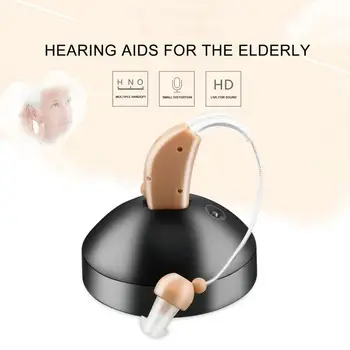 

NEW Best Rechargeable Sound Amplifier MINI Hearing Aid Aids Device Adjustable Tone Personal Ear Care Tools High Quality Gift