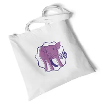 Focal20 Забавный животный принт холщевая сумка на плечо сумки для путешествий Складная Сумка брезентовый мешок для покупок многоразовые сумки на плечо