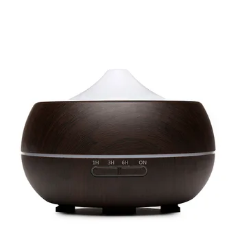

2020 New Style Diffuser300ml Wood Grain Aroma Diffuser Household Mute Office Small Humidifier