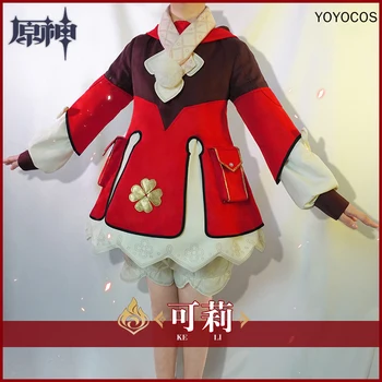 

YOYOCOS Keli Cosplay Costume Game Genshin Impact Cosplay Lolita Dress Outfit Lovely Uniform Carnival Halloween Party Costumes