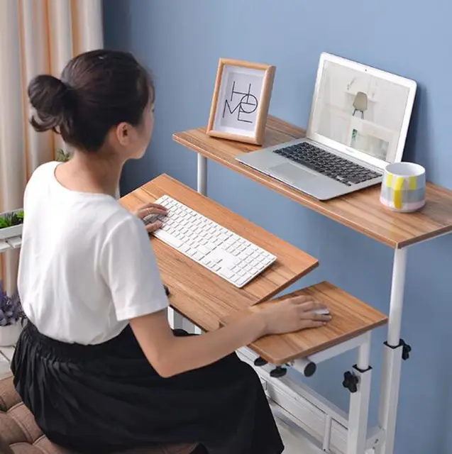 Standing Computer Desk Working Table Modern Pc Laptop Desk With