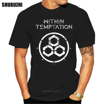

Within Temptation Unity Logo con licencia Camiseta hombre cotton tshirt men summer fashion t-shirt euro size