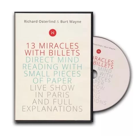 13 Miracles with Billets by Richard Osterlind,Magic tricks