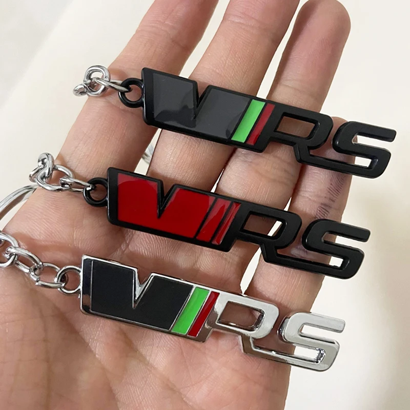 Автомобильный металлический брелок с логотипом для Skoda VRS Octavia FABIA KAMIQ KAROQ KODIAQ RAPID