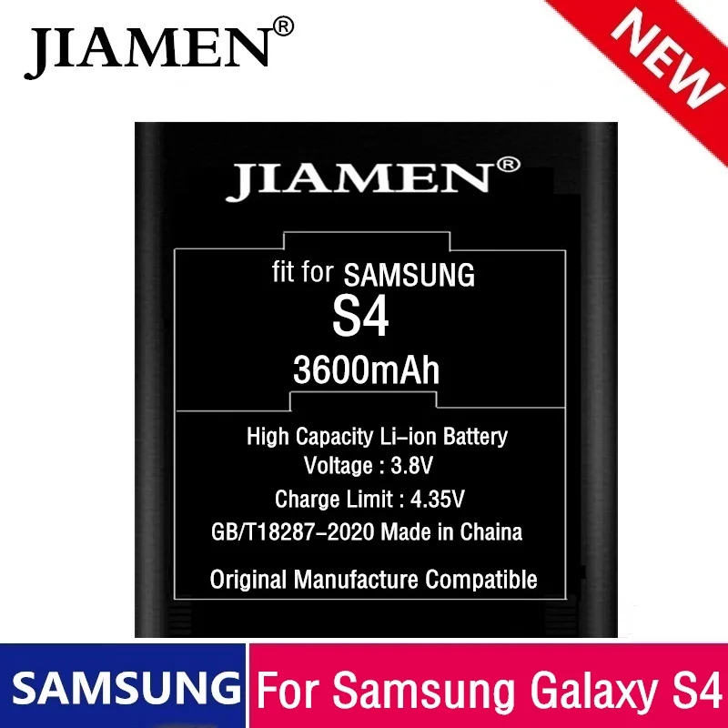 Оригинальный аккумулятор B600BC B600BE B600BK B600BU 3600 мАч для Samsung GALAXY S4 I9500 I9502 i9295 GT-I9505 I9508
