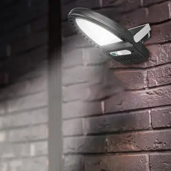 

Solar Light 49 Leds Color Adjustable With Controller Three Modes Induction Flood Light Waterproof Lamp Lights For Outdoor Garde