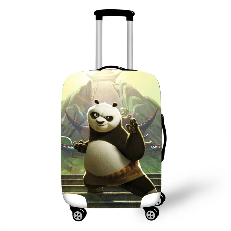 Luggage Protective Cover Case For Elastic 18-32 Inch Suitcase Protective Cover Cases Covers Travel Accessories kungfu Panda T123