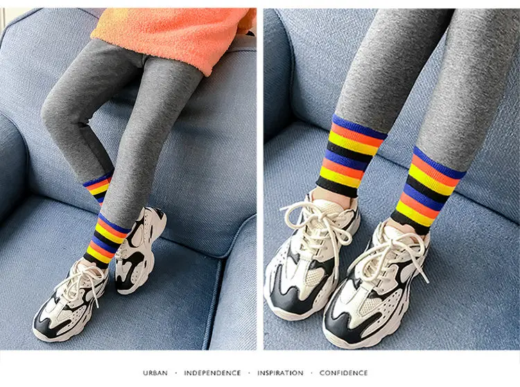 裤脚四色加绒打底裤详情_14