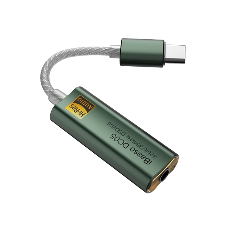 Декодирующий усилитель iBasso DC05 с USB Type C на 3 5 мм для телефонов Android гарнитура без