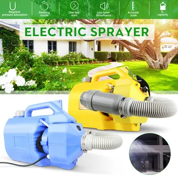 

5L Protable Electric ULV Sprayer Fogger for Home Office Disinfection Machine Fight Drugs Sprayer Agricultural Mosquito Kill
