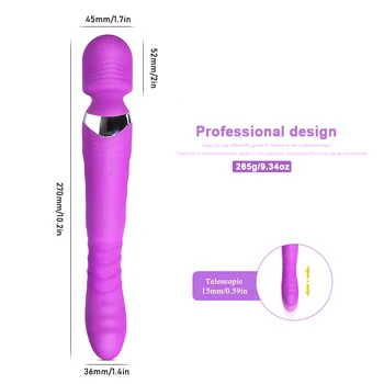 360° Rotation Heating Vibrator 7 Speed Strong G-Spot Stimulate Vagina Massage Thrusting dildo For Women Masturbator Sex Toys 5