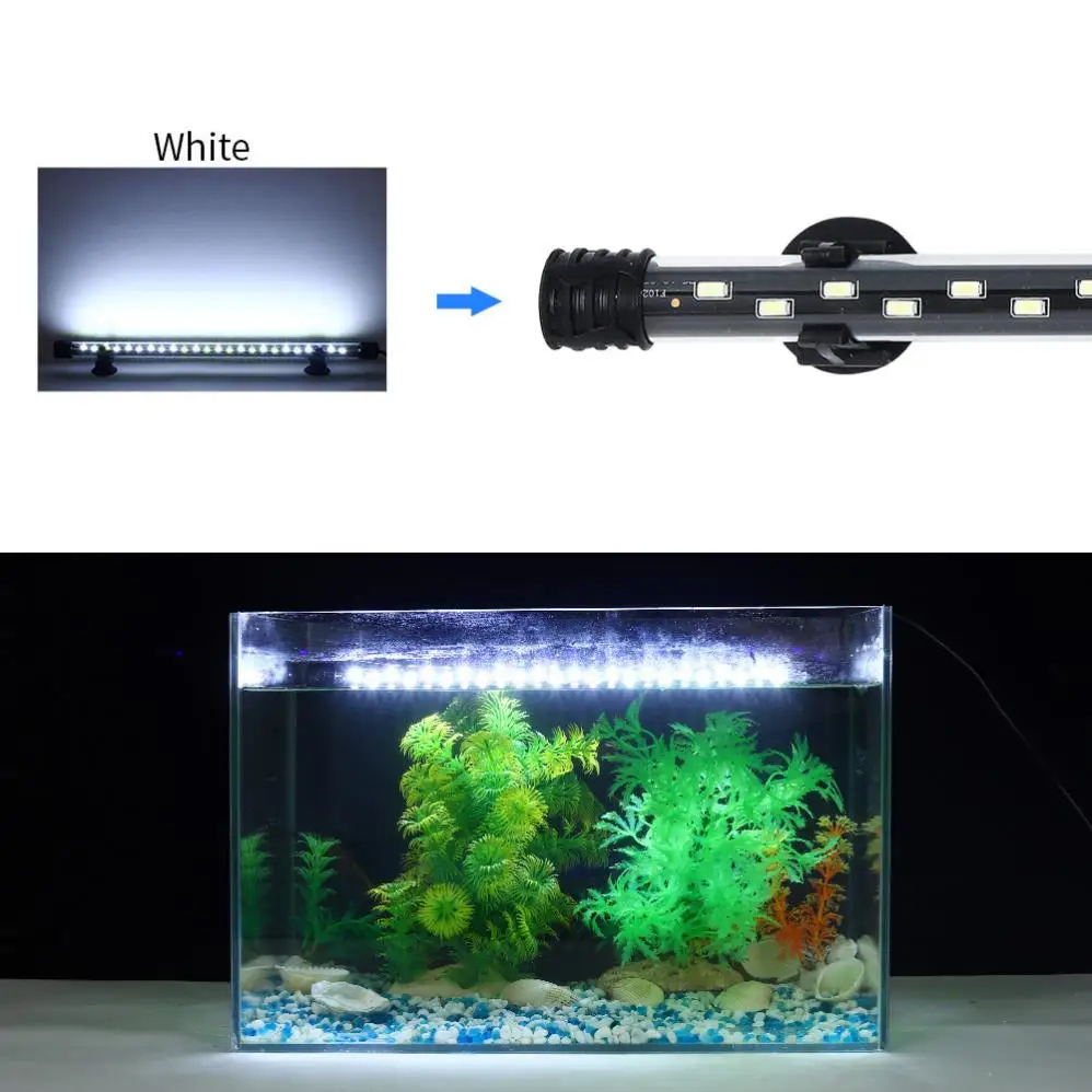 Luz LED impermeable para acuario, lámpara subacuática para decoración de  acuarios, iluminación para plantas, 58CM, 220V, 110V - AgroAqua S.A.S. BIC