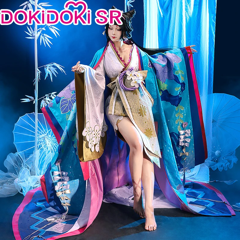 도키도키-SR 코스프레 게임, Onmyoji 코스프레, 하나의 코스프레 의상, 게임, Onmyoji Kachofuugetsu 코스프레, 재고 있음