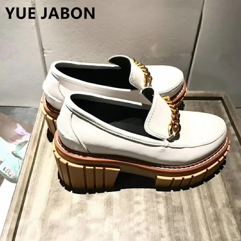 Pointed toe platform loafers Clearance