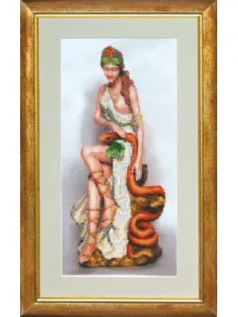 

B-640 bead embroidery kit 'чарівна MIT' 'Goddess of health hygiene ', 18,5*38,8 cm