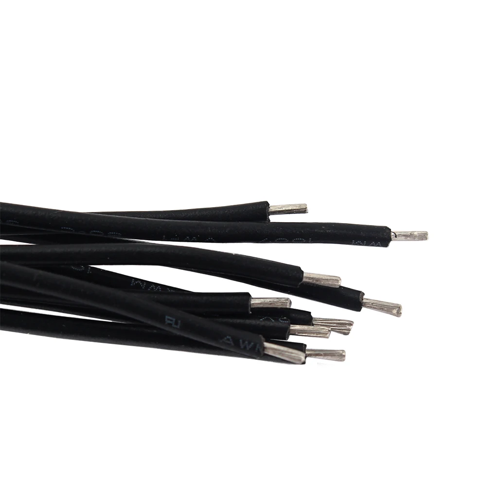 50Pcs Guitar Amp Lead Cord Cable Single Core Connecting Wire for Musical