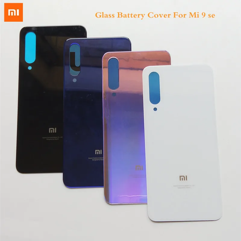 

Original XIAOMI Mi 9se Mi 9 SE Back Battery Cover 3D Glass Housing Case For Mi9 SE Back Door Cover Replacement +Adhesive Sticker