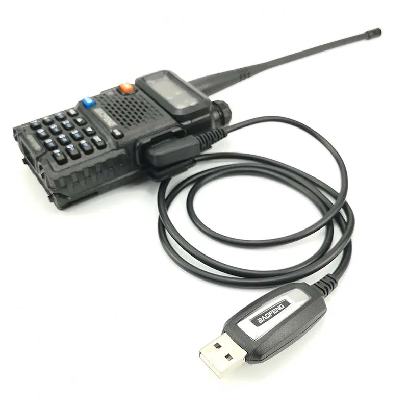5 шт. Baofeng UV-5R TKPort USB Кабель для программирования CD драйвер для Baofeng 888S UV-5RE UV-82 F8+ Walkie Talkie двухстороннее радио аксессуары