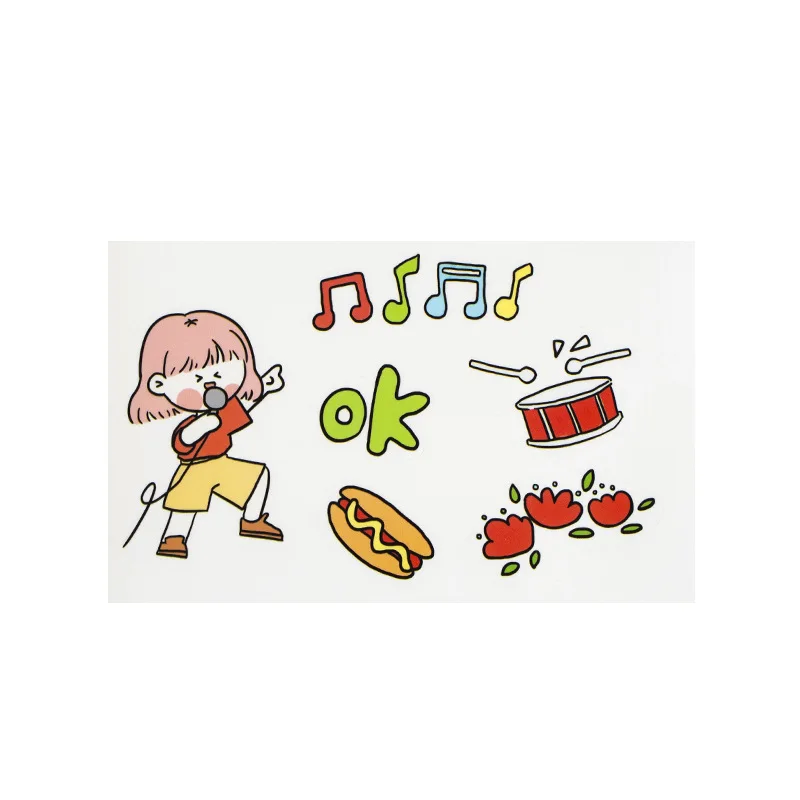 10 шт./упак. детская мечта серии stickerFor детская игра Сделай Сам дневник в стиле Скрапбукинг фото Ablums