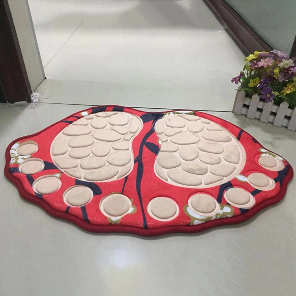40 60cm Big Feet Bath Toilet Mat Bathroom Rugsarea Rugs Carpet Doormat Floor Mat Absorbent Mats Foot Pad Rug Buy At The Price Of 3 17 In Aliexpress Com Imall Com