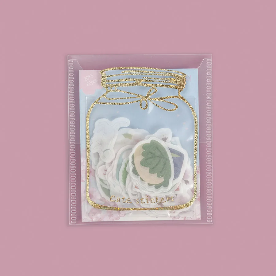 20sets/1lot Pink Day Record Series Diary Planner Decorative Mobile Stickers Scrapbooking Craft Stationery Stickers - Цвет: Yinghuayumao