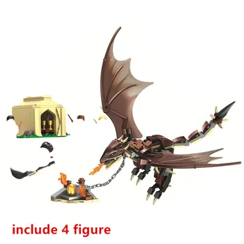 

NEW Hungarian Horntail Triwizard Challenge Building Blocks Kits Bricks Classic Movie Potter Model Kids Toys For Children Gift