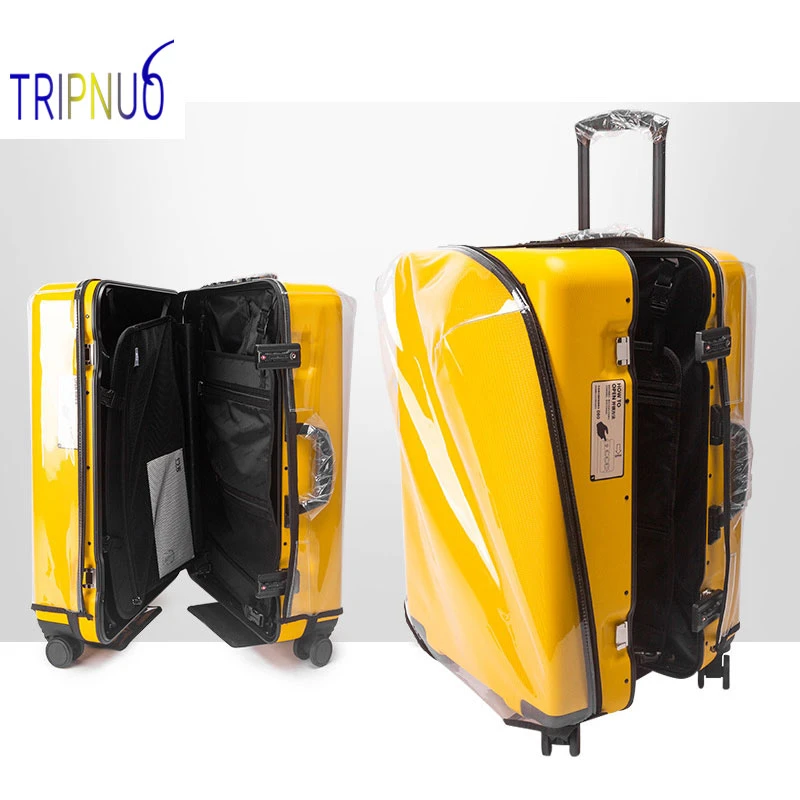 Funda PVC transparente para equipaje, protectora para maleta de viaje, a prueba de polvo, impermeable, accesorios de viaje|Accesorios de viaje| - AliExpress