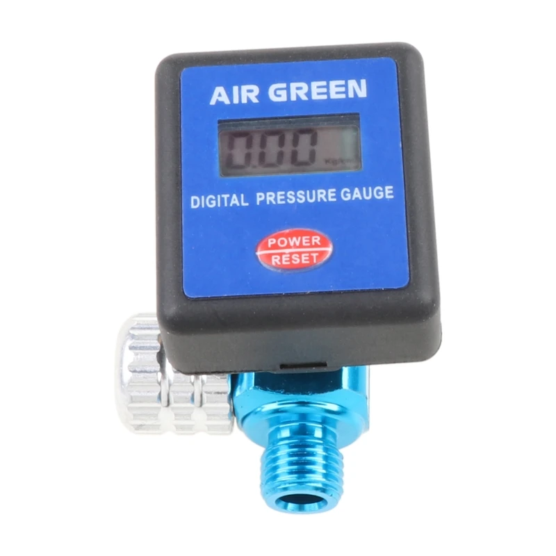 

Airbrush Electronic Pressure Regulator LCD Digital Display Air Pressure Gauge