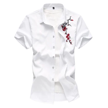 

summer classiccasual solid short sleeve S13 mens casual dress shirts brand shirt for men