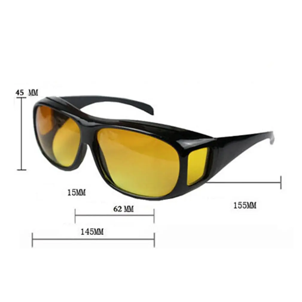 Новые солнечные очки ночного видения Поляризованные ночного видения HD очки для вождения с антибликовым покрытием UV400 защита Ночные очки для водителя