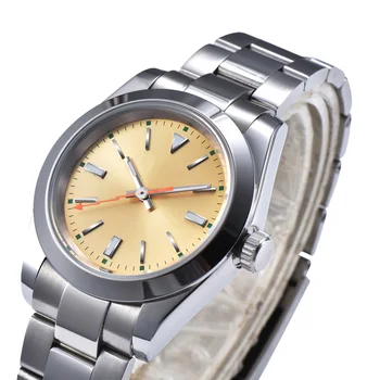 

watch mens 2019 automatic sterile dial 39mm stainless steel case and bracket luminous marks hands H11-11