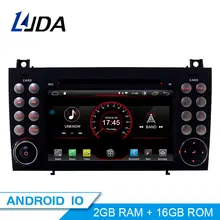 LJDA 2 Din Android 10,0 dvd-плеер автомобиля для Mercedes Benz W171 2008-2011 SLK КЛАСС R171 SLK200 SLK230 SLK280 Мультимедиа gps радио