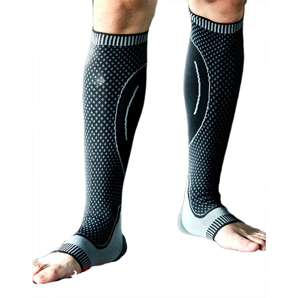 

Males Knee Pads Sports Basketball Running Warm Riding Long Lengthened Men's Warmth Wear Knee Thickened Leg Guard Calf Sleeves