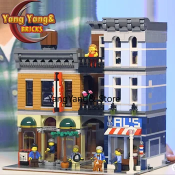 

Detective Office Street View Creator Series Building Blocks toys