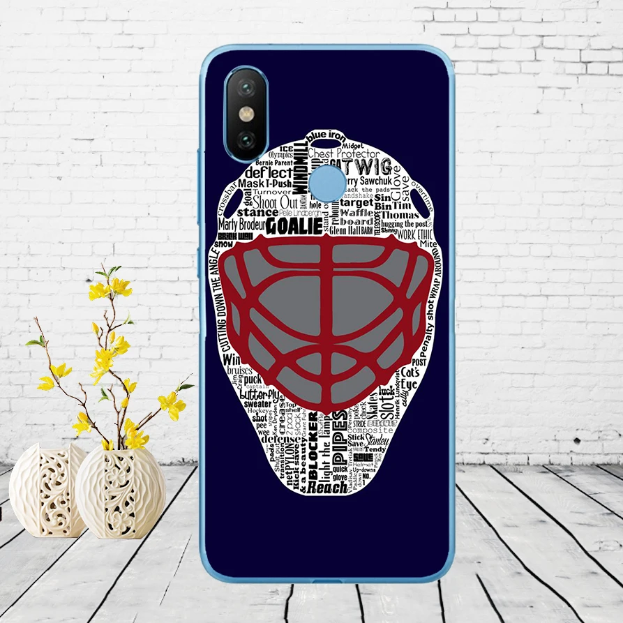 16 Мягкий силиконовый чехол для хоккея 122DD I love для Xiao mi Red mi 6 6a mi 8 a2 lite note 5 6 pro 7 Case - Цвет: 16